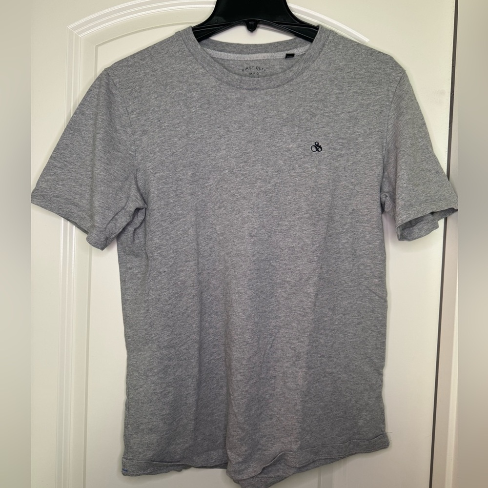 SCOTCH & SODA MEN’S T-SHIRT HEATHER GRAY Size S/Small Men’s